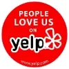 Hall's Landscaping Yelp Award Badge