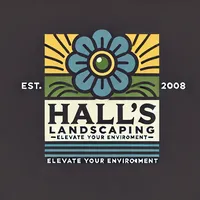 Hall's Landscaping Logo